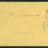 Warren St., Roxbury, april 3rd, 1861.