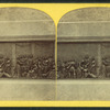 Detail of a bas relief at the base of the Soldiers' and Sailors' Monument.