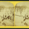 West St. gate--winter, Boston Common.