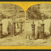 View of a gate at Boston Common.