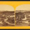 Panoramic view Public Garden.