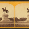 Ball's statue of Washington.