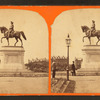 Ball's statue of Gen. Washington, Public Garden (side view).