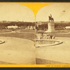 View in Public Garden, Boston.