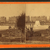 View on the Public Garden, Boston, Mass.