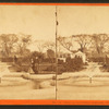 View on the Public Garden, Boston, Mass.