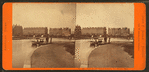 View on the Public Garden, Boston, Mass.