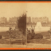 View on the Public Garden, Boston, Mass.