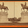 Washington equestrian statue, Public Garden, Boston, Mass.