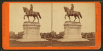 Washington equestrian statue, Public Garden, Boston, Mass.