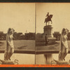 Maid of the Mist and Washington statue, Public Garden, Boston, Mass.