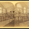 Interior of Faneuil Hall, merchant's fair.