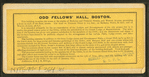 Odd Fellows' Hall, Boston.