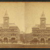 Fire house at Fort Hill Square.