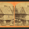 The old feather store, Dock square, built 1680.