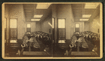 Boston Herald composing room.