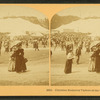 Christian endeavor visitors at the great tents, Boston '95.