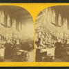 Women at an exhibition, possibly by Odd Fellows members.