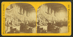Women at an exhibition, possibly by Odd Fellows members.