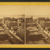 Southeast from city hall, Detroit, Michigan.
