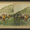 Gift horses being presented.