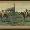 Smokey' on horseback.