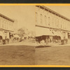 View of a commercial street in Ionia, Michigan.