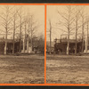 Burned wood frame building, Kalamazoo, Mich.