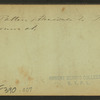 Irvin Potter [?]... Street.]