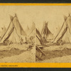 Tepees of the Sioux Indians.