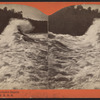 Niagara, The Whirlpool Rapids on line of N. Y. C. & H. R. R. R..