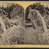 Luna Island scenery, winter, Niagara.