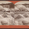Ice bridge and American Falls.