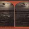 Rapids from the Sister Islands, moonlight, Niagara.