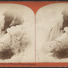 Centre [sic] Fall, over Cave of Winds, winter, Niagara.