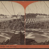 New suspension bridge 1268 feet long.
