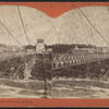 New suspension bridge, 1258 feet long, Niagara.