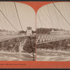 New suspension bridge, 1258 feet long, Niagara.