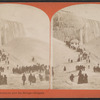 Instantaneous View of ice mountain and ice bridge, Niagara.