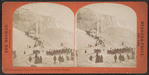 Instantaneous View of ice mountain and ice bridge, Niagara.