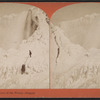 Ice mountains in front of Cave of the Winds, Niagara.