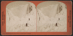 Ice mountains in front of Cave of the Winds, Niagara.