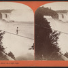 Bellini crossing Niagara River on a tight rope.