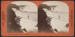 Bellini crossing Niagara River on a tight rope.