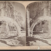 The frozen arch, Prospect Park, Niagara, U. S. A..