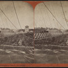 New suspension bridge, Niagara, 1268 feet long.