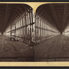 Interior of Suspension Bridge across Niagara River.