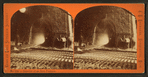 Interior of an iron furnace.