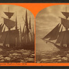 Ice blockade in Marquette Harbor, June 1873.