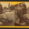 Fish Cave Rocks showing fishing party, Marquette Bay.